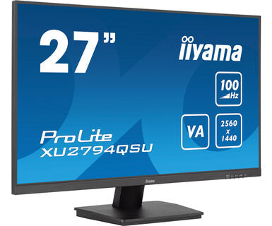 iiyama ProLite XU2794QSU-B6 27" 2560 x 1440 pixels WQHD LCD Display