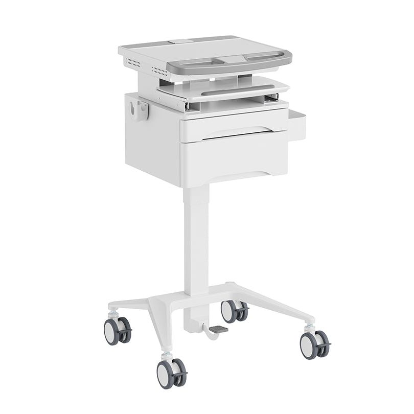 Multibrackets M Medical Cart Basic with Drawer