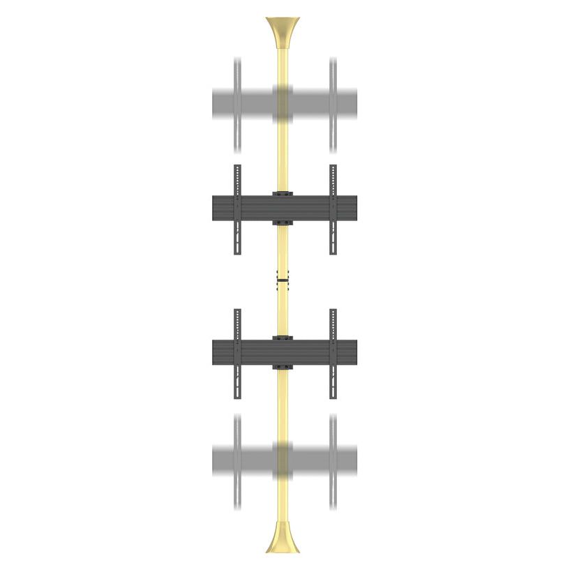 Multibrackets M Floor to Ceiling Mount Pro MBFC2U Brass
