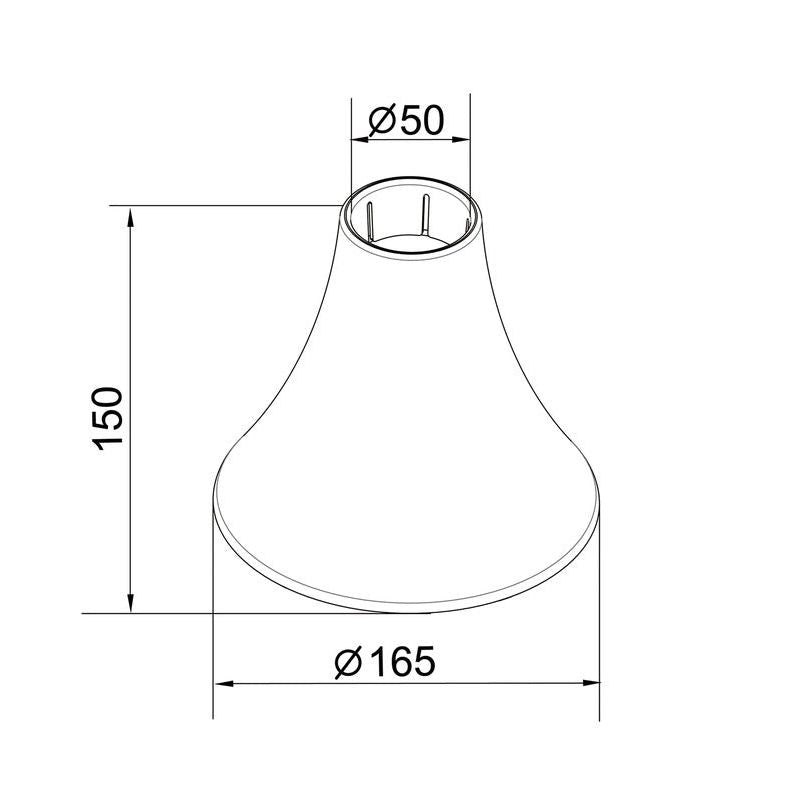 Multibrackets M Pro Series - Inner Ceiling Plate Cover White