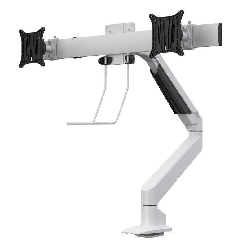 Multibrackets M VESA Gas Lift Arm Single White w. Duo Crossbar