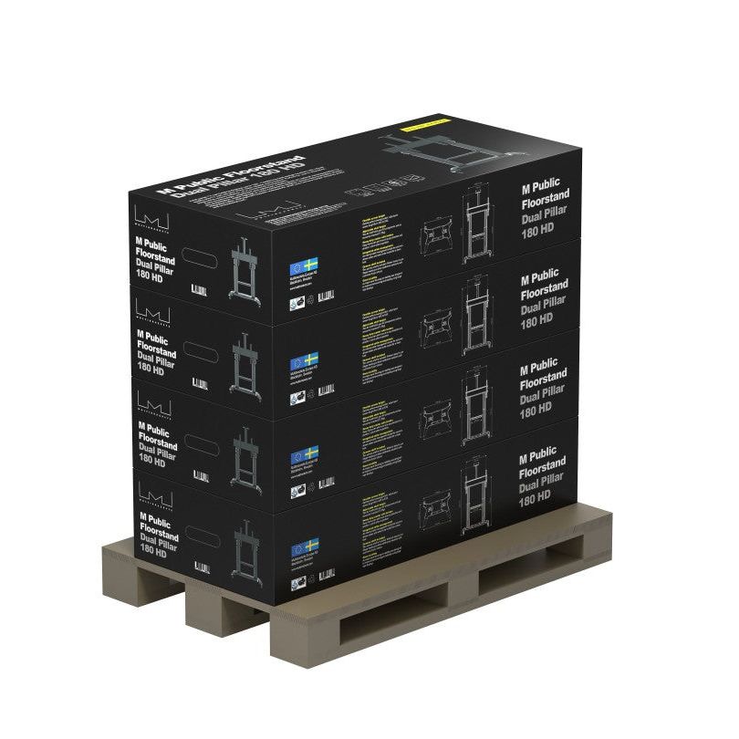 Multibrackets M Public Floorstand Dual Pillar 180 HD