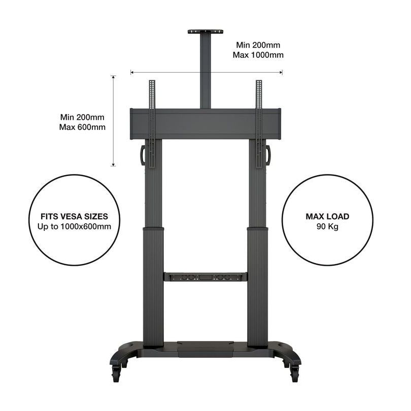 Multibrackets M Public Floorstand Dual Pillar 180 HD