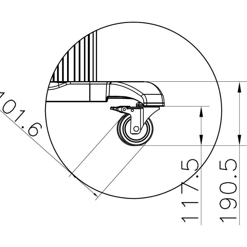 Multibrackets M Public Floorstand Dual Pillar 180 HD