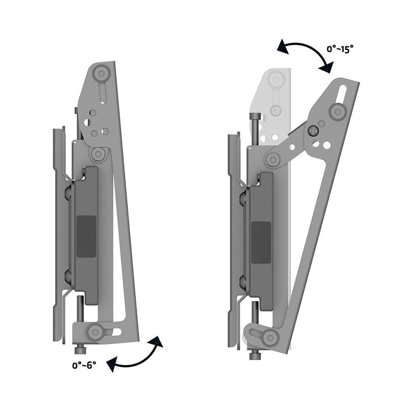 Multibrackets M Wallmount Pro MBW5U Tilt 200 Black