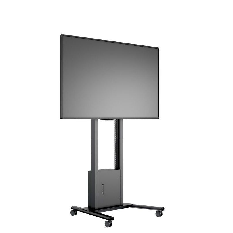 Multibrackets M Motorized Floorstand Incl cabinet & camerashelf 120kg Black