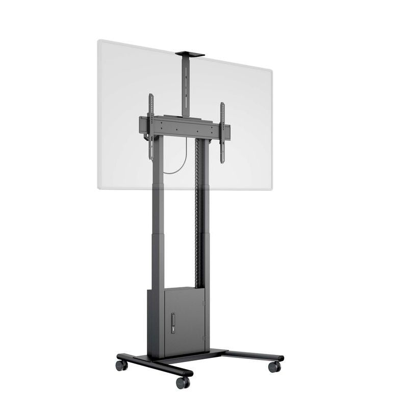 Multibrackets M Motorized Floorstand Incl cabinet & camerashelf 120kg Black