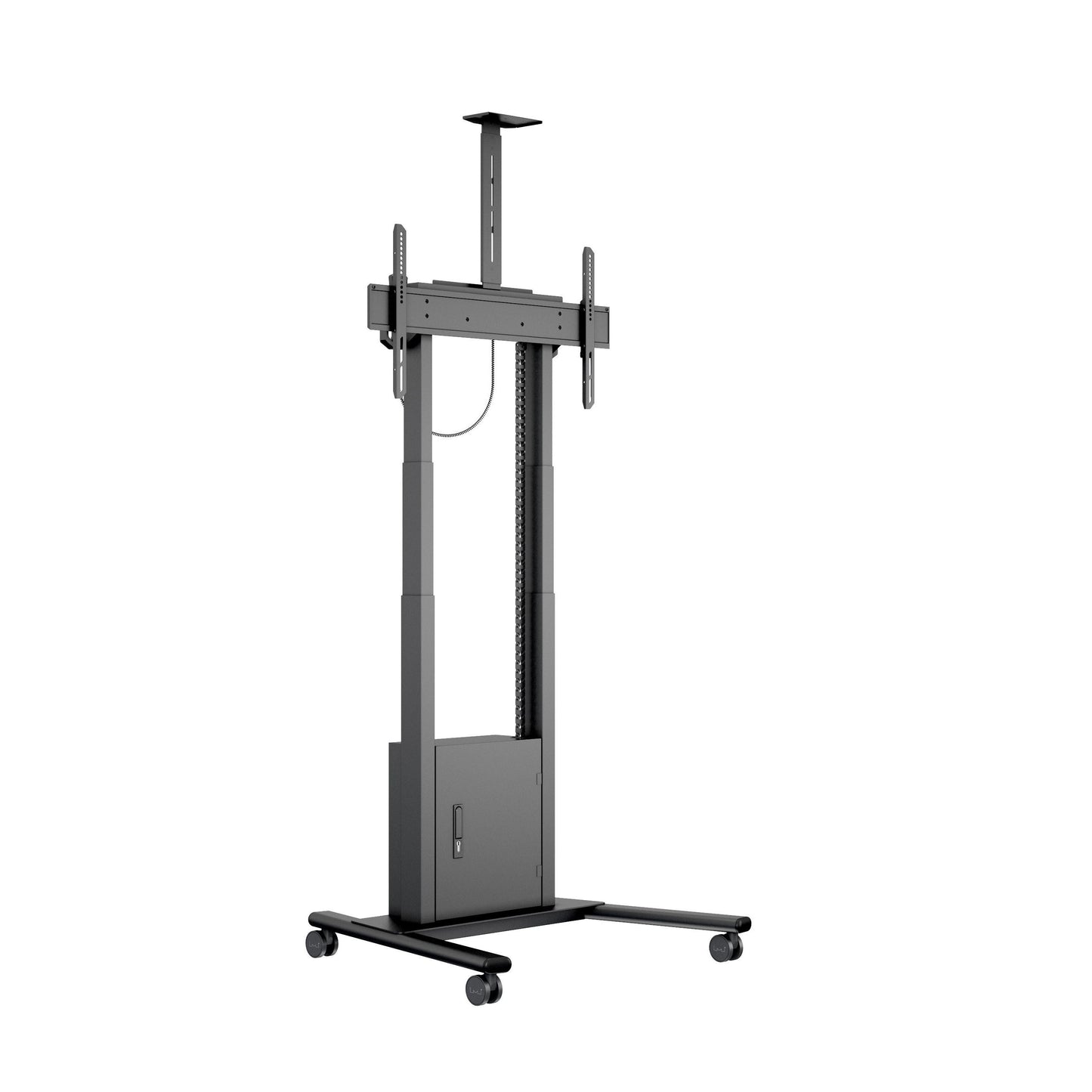 Multibrackets M Motorized Floorstand Incl cabinet & camerashelf 120kg Black