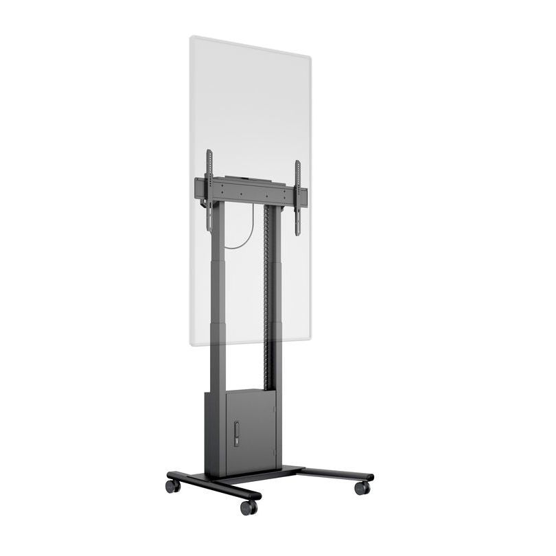 Multibrackets M Motorized Floorstand Incl cabinet & camerashelf 120kg Black