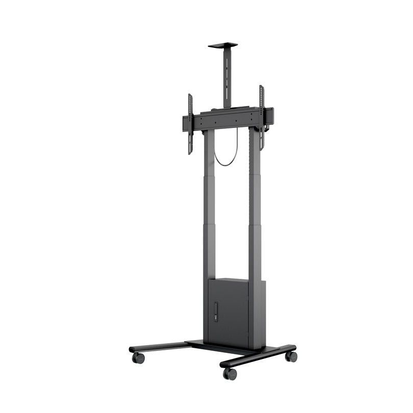 Multibrackets M Motorized Floorstand Incl cabinet & camerashelf 120kg Black