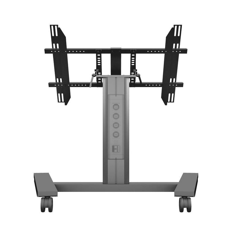 Multibrackets M Public Display Stand 80 HD Wheelbase Single Black