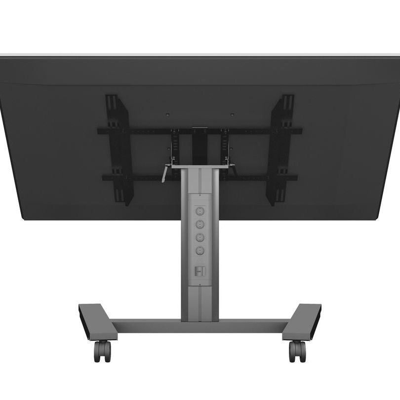 Multibrackets M Public Display Stand 80 HD Wheelbase Single Black