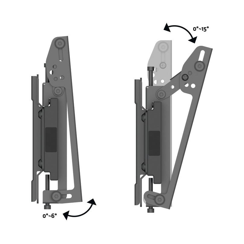 Multibrackets M Wallmount Pro MBW2U Tilt 200 Black