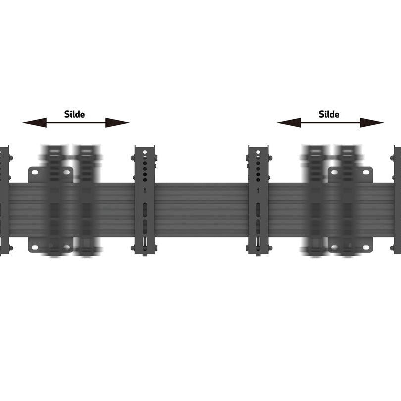 Multibrackets M Wallmount Pro MBW2U Tilt 200 Black