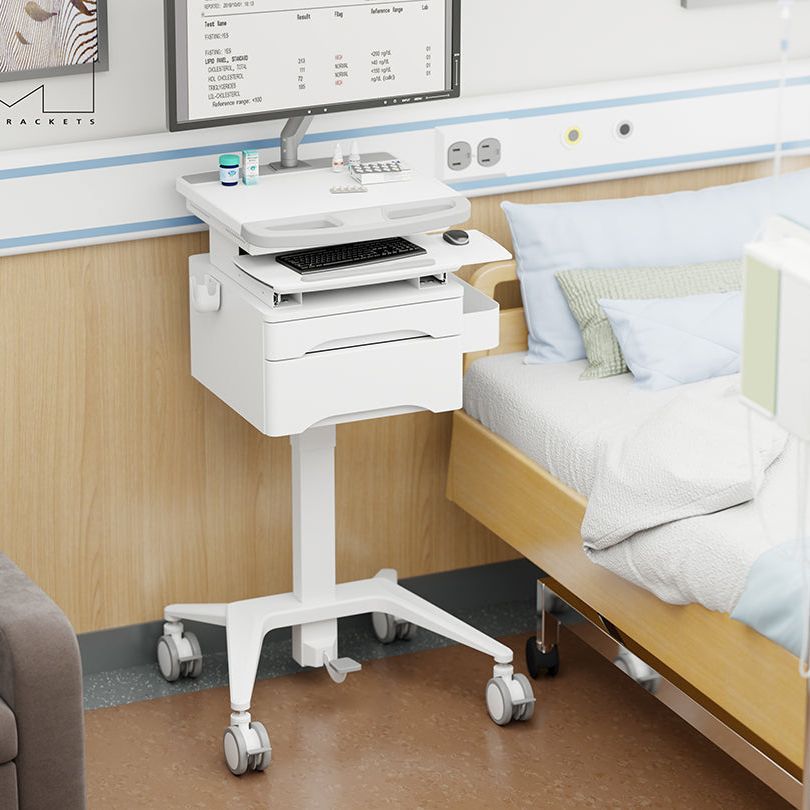 Multibrackets M Medical Cart Basic with Drawer