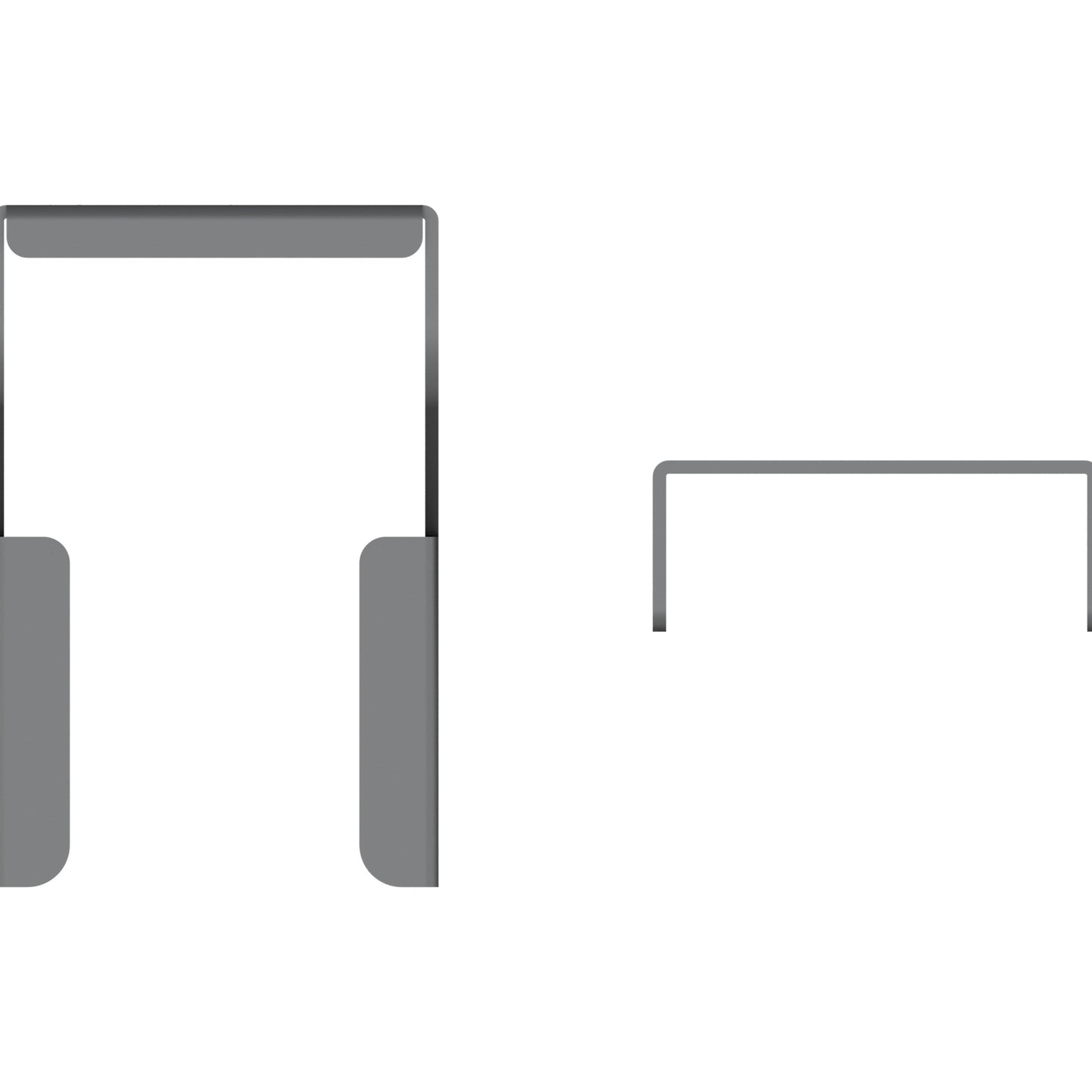 Multibrackets M Pro Series - Back to back display plate from wall