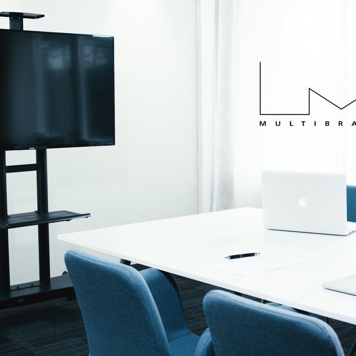 Multibrackets M Public Floormount Basic 180 incl shelf & cameraholder