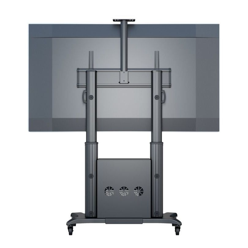 Multibrackets M Public Floorstand Dual Pillar 180 HD with AV Cabinet