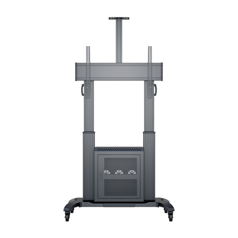 Multibrackets M Public Floorstand Dual Pillar 180 HD with AV Cabinet