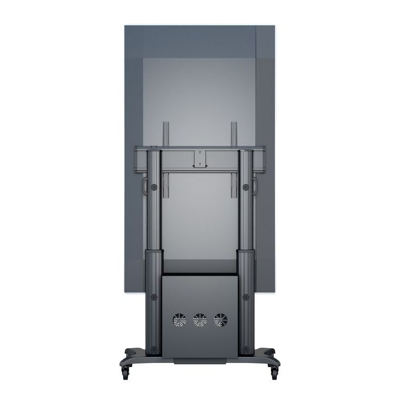 Multibrackets M Public Floorstand Dual Pillar 180 HD with AV Cabinet
