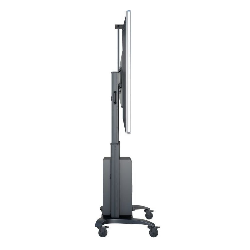 Multibrackets M Public Floorstand Dual Pillar 180 HD with AV Cabinet