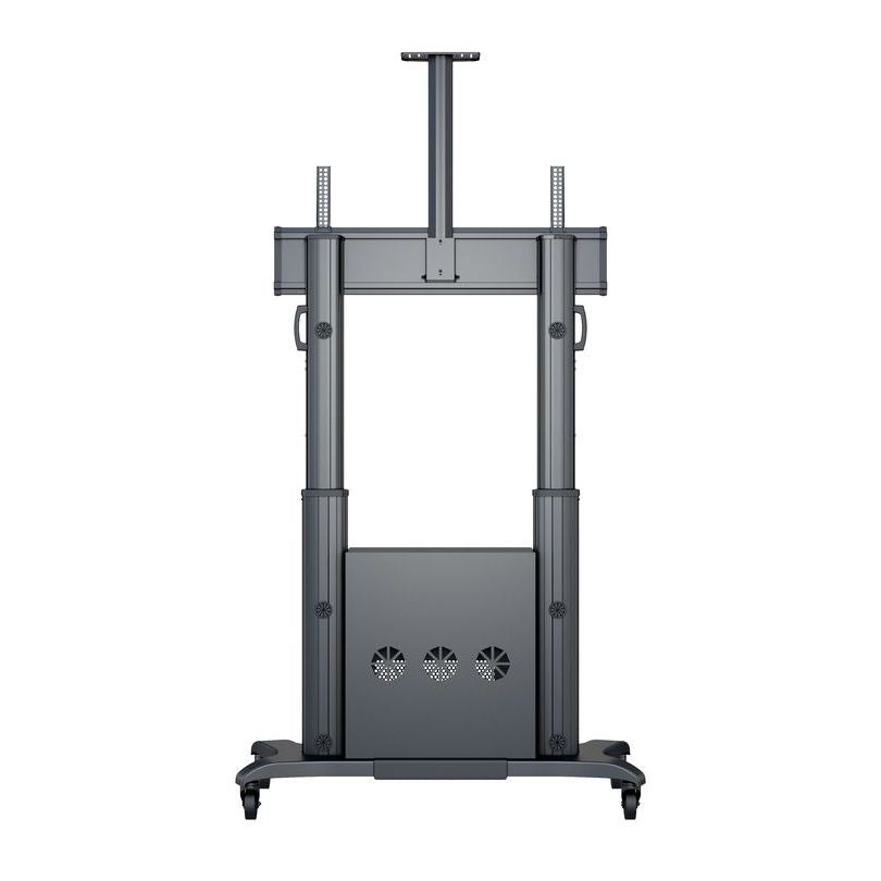 Multibrackets M Public Floorstand Dual Pillar 180 HD with AV Cabinet
