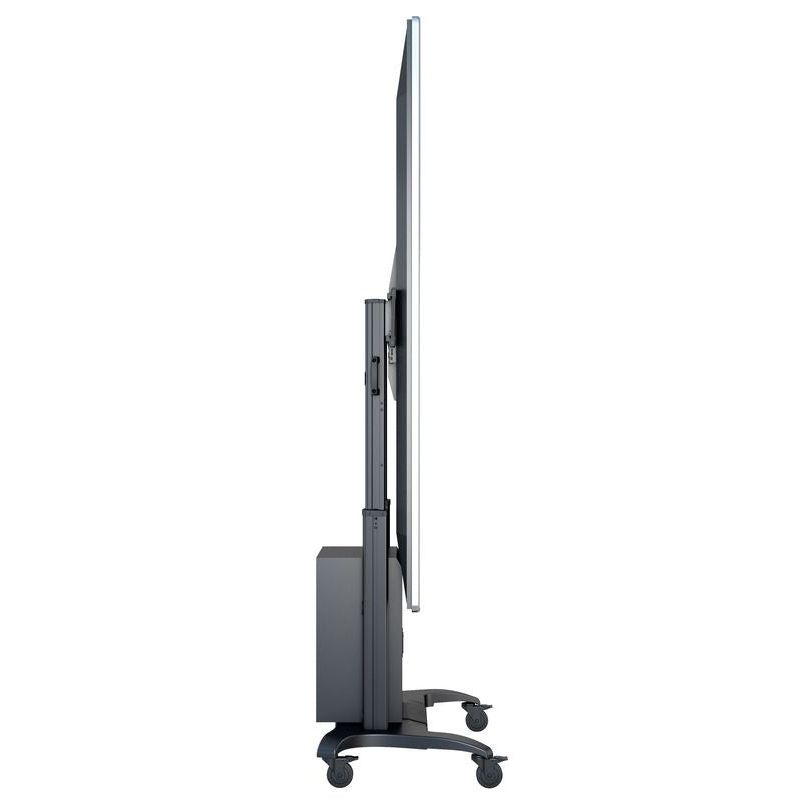 Multibrackets M Public Floorstand Dual Pillar 180 HD with AV Cabinet
