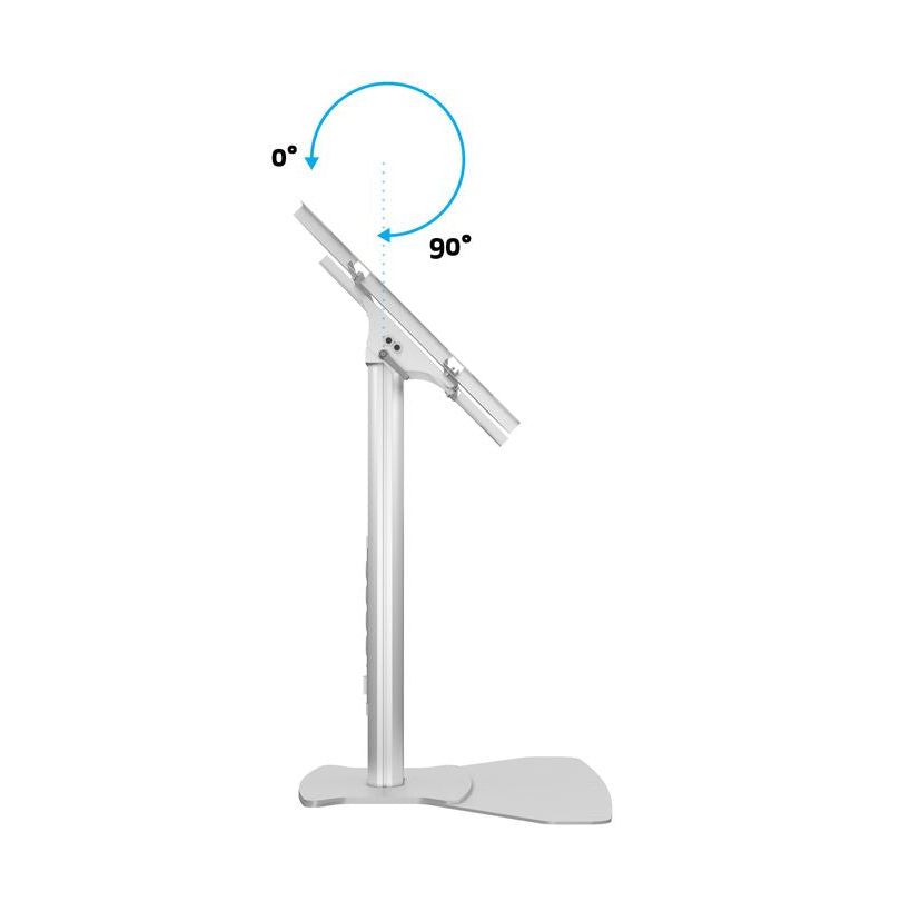 Multibrackets M Public Display Stand 110 HD Floorbase Single Silver