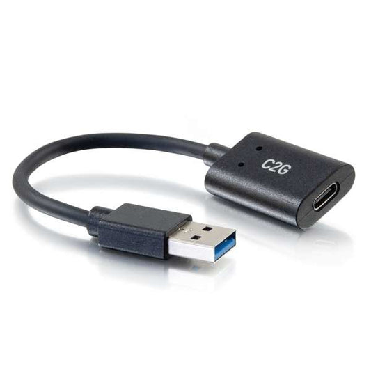 C2G 15cm (6in) USB-C® Female to USB-A Male SuperSpeed USB 5Gbps Adapter Converter