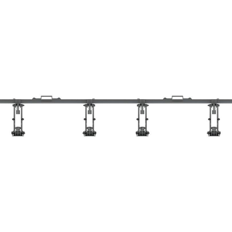 Multibrackets M Wallmount Pro MBW2x1UP Push In Pop Out Black
