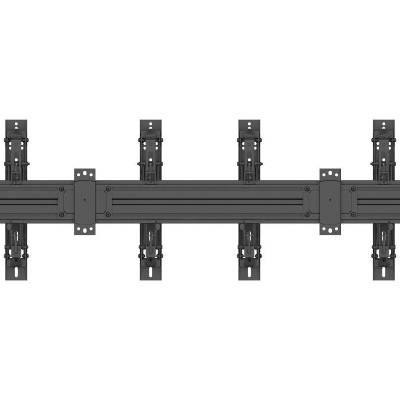 Multibrackets M Wallmount Pro MBW2x1UP Push In Pop Out Black