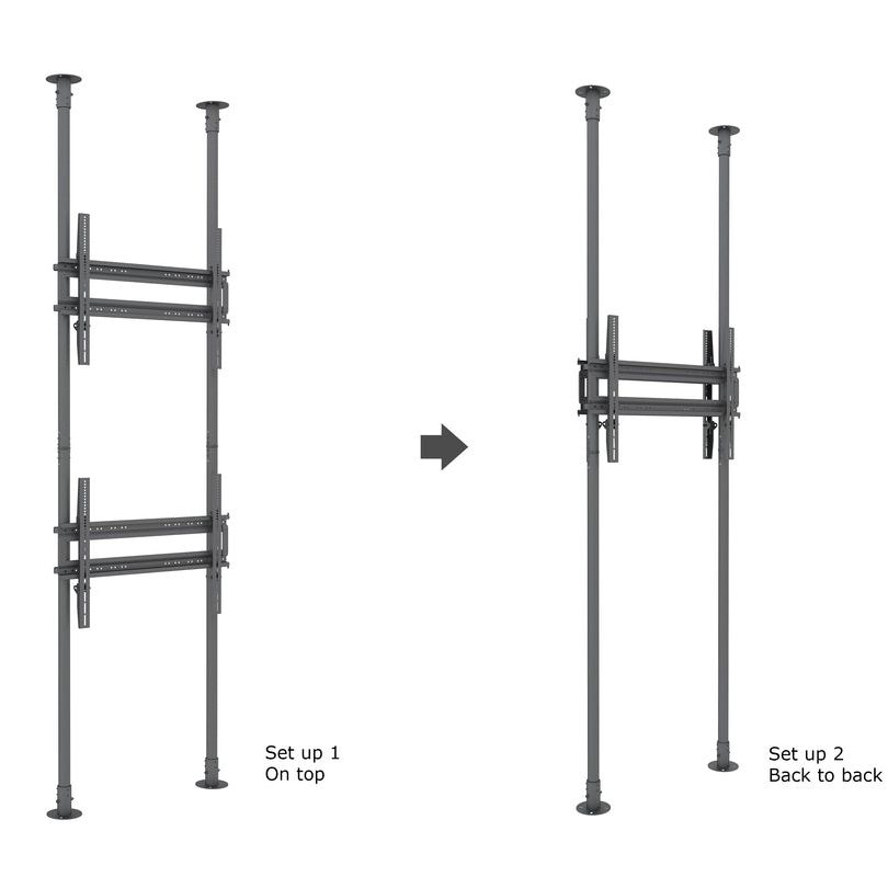 Multibrackets M Floor to Ceiling Mount Pro MBFC2P2UHD
