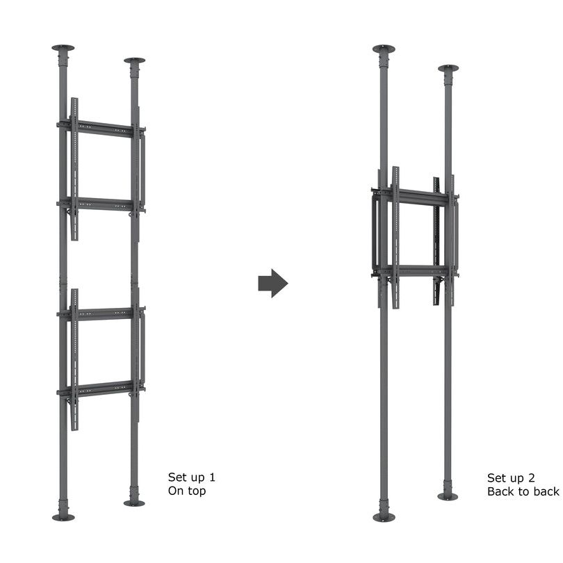Multibrackets M Floor to Ceiling Mount Pro MBFC2P2UPHD