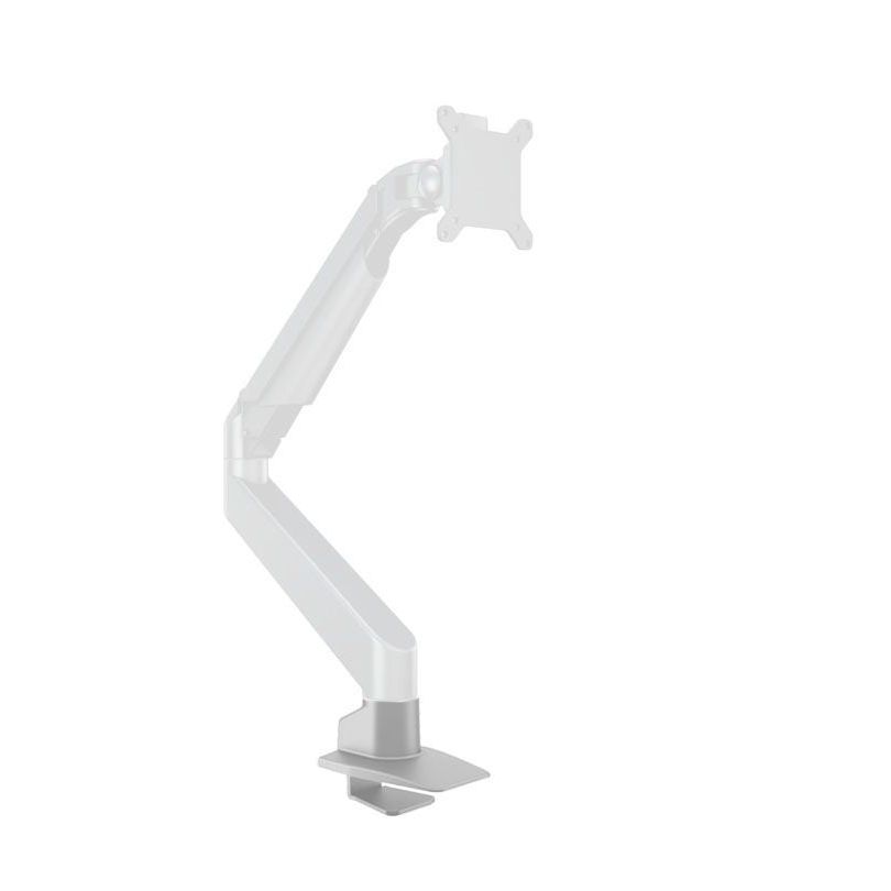 Multibrackets M Gas Lift Single Desk Clamp Silver