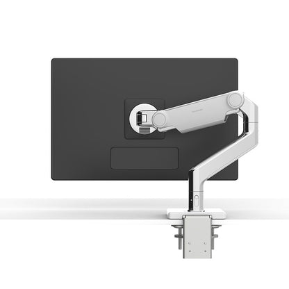 Humanscale M8.1 Silver, White Desktop Monitor Arm