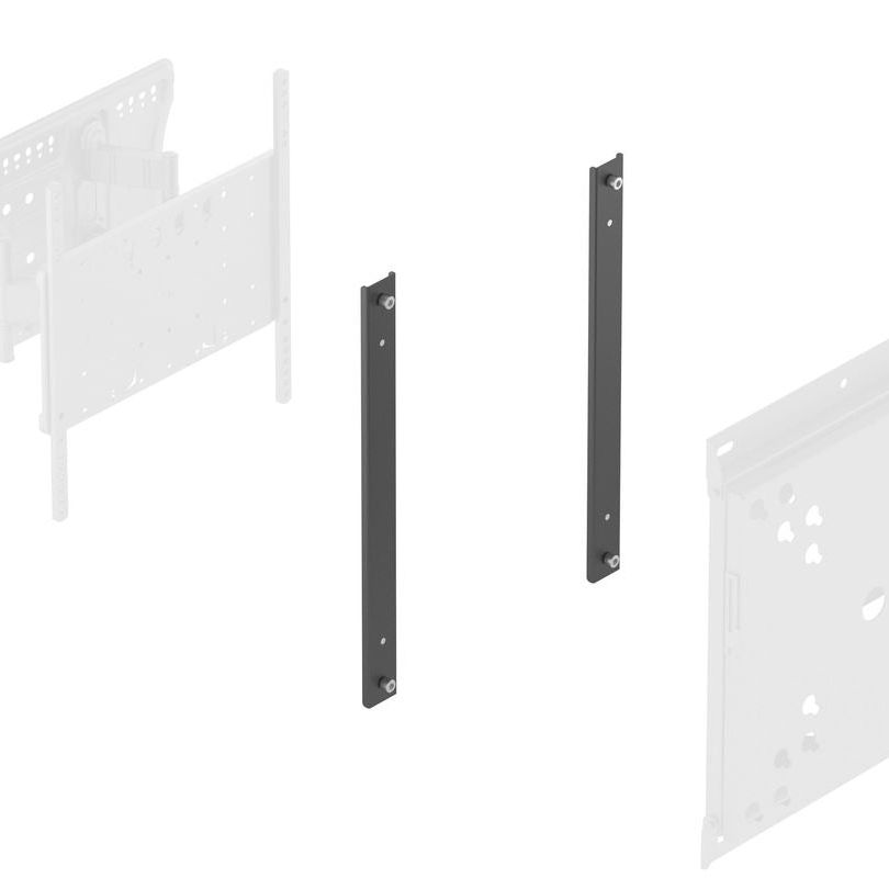 Multibrackets M VESA Wallmount Flip Adapter 400, Black