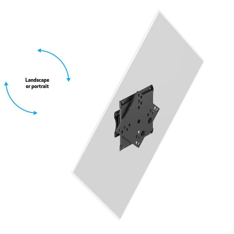 Multibrackets M VESA Wallmount Flip Adapter 400, Black