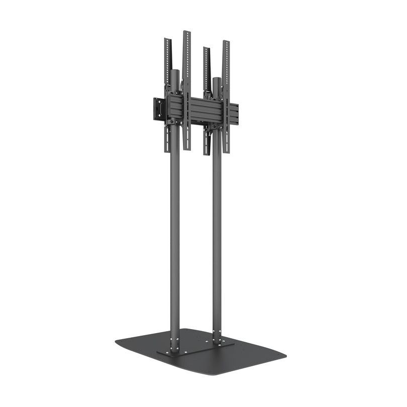 Multibrackets M Dual Pole Floorbase Pro B2B 65"-90"