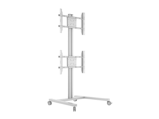 Multibrackets M Display Stand 180 Dual Vertical Silver