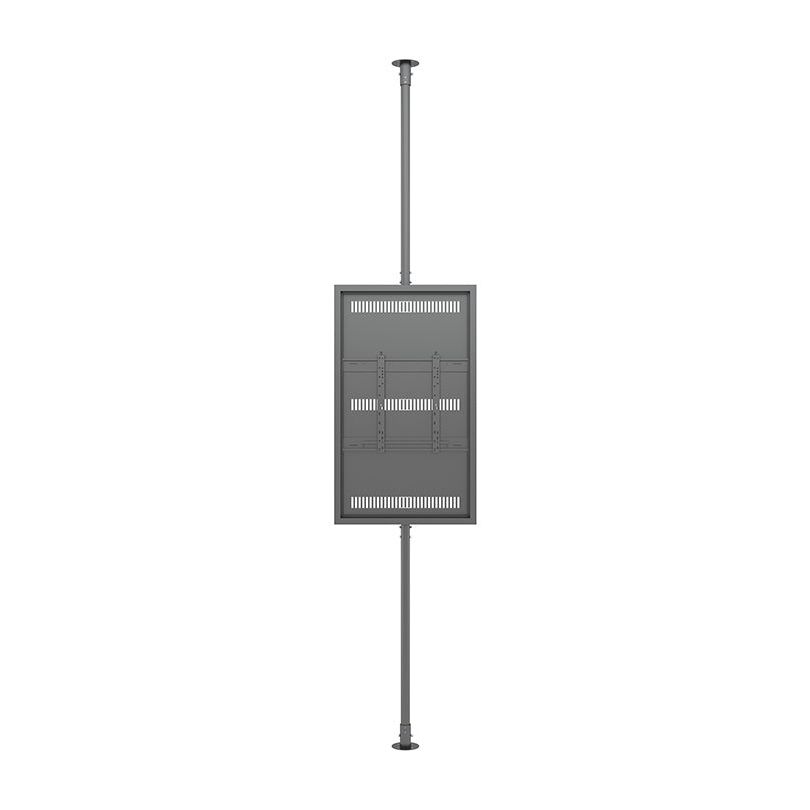 Multibrackets M Pro Series - Enclosure 55" Floor to Ceiling Medium Black