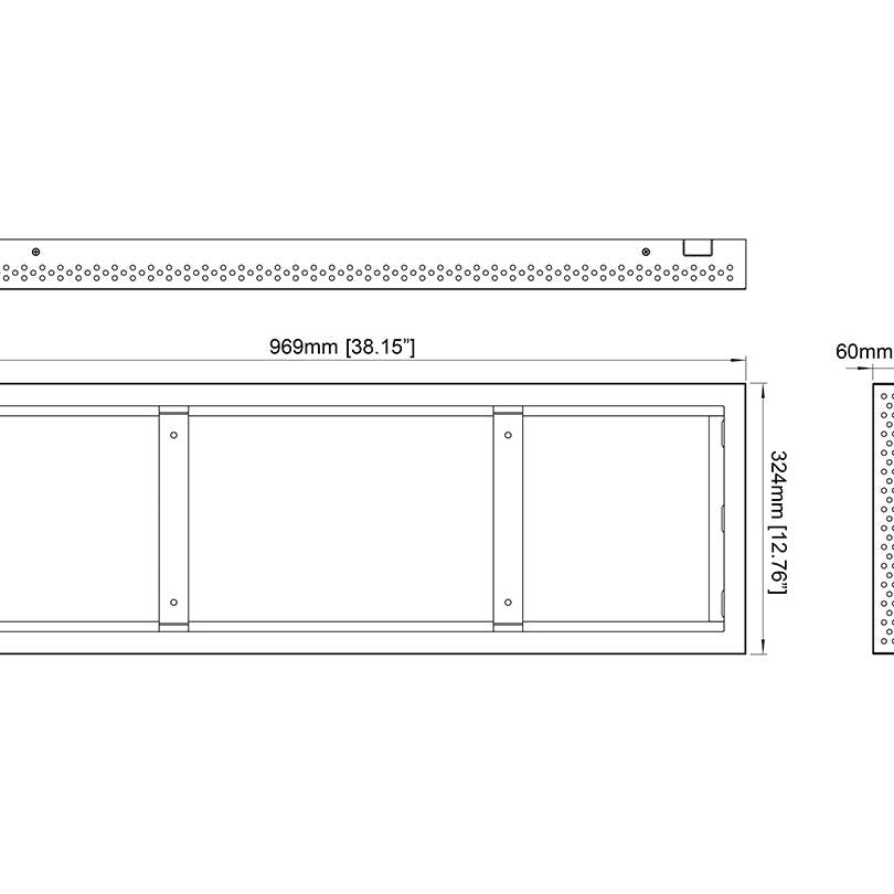 Multibrackets M Pro Series - Enclosure 37" Small White