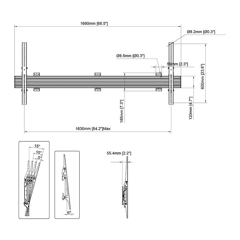 Multibrackets M Wallmount Pro LG110UM5J