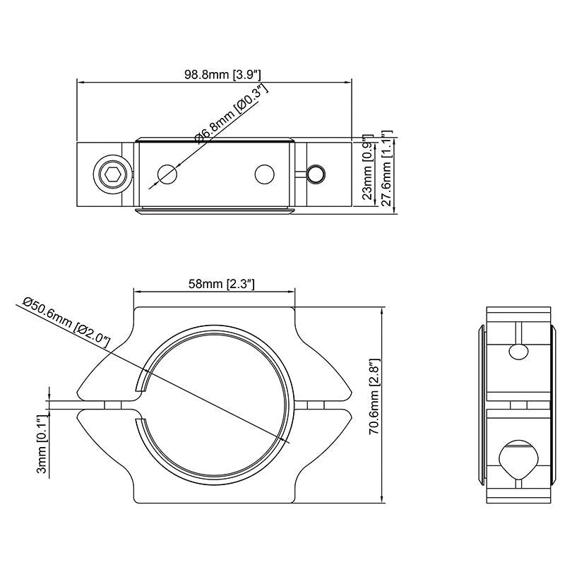 Multibrackets M Pro Series - Pole Clamp Ring