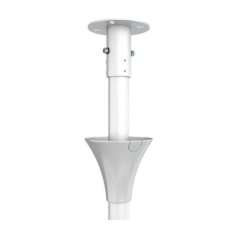 Multibrackets M Pro Series Enclosure Floor to Ceiling Mount B2B 55" Medium White