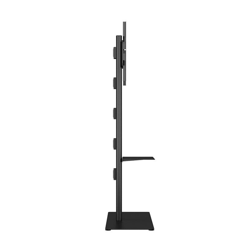 Multibrackets M Display Stand 180 Single Black w Floorbase/Shelf*