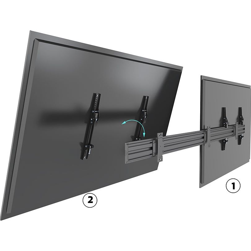 Multibrackets M Wallmount Pro MBW2UHD Tilt Black