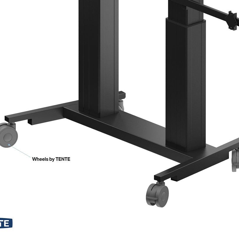 Multibrackets M Pro Series – Philips LED Floorstand Motorized 6x6 165"