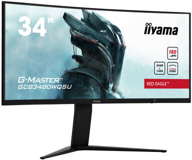 iiyama G-Master GCB3480WQSU-B1 34" VA 180Hz 1500R Ultra Wide Curved Gaming Monitor