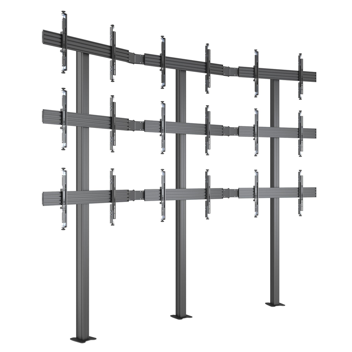 Multibrackets M Pro Series - Video Wall Floormount MBFMC3x3U