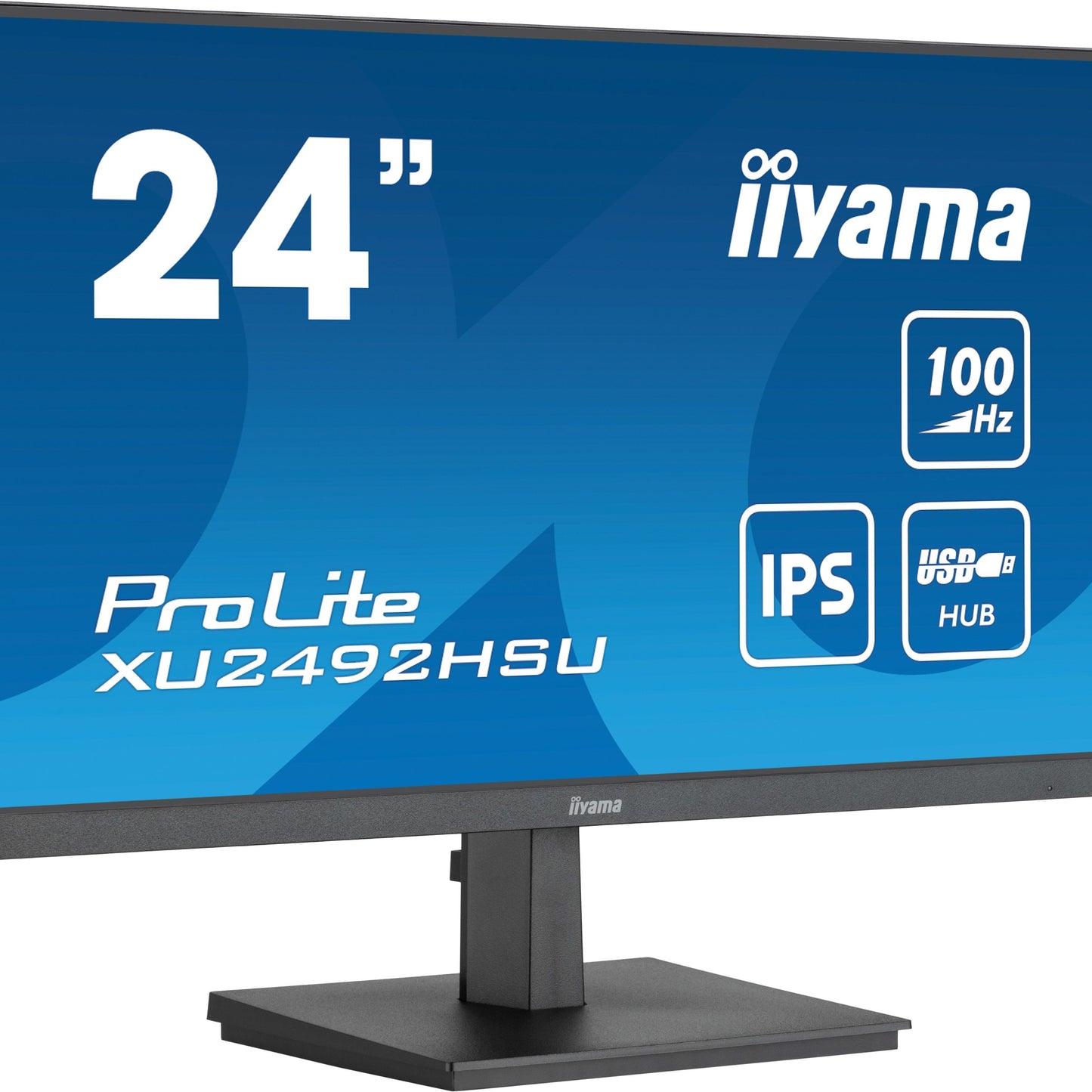 iiyama ProLite XU2492HSU-B6 24" IPS 1920 x 1080 pixels Full HD LED Display Black